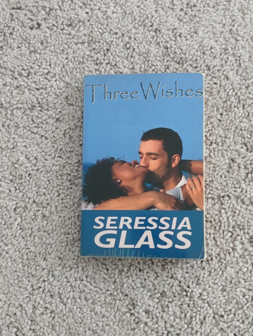 Three Wishes by Seressia Glass - Blue Romance Paperback